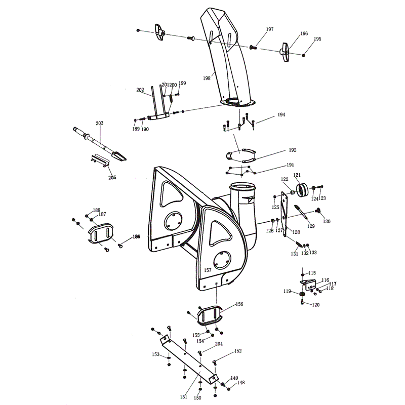 Mountfield MN622 (2007) Parts Diagram, Page 3