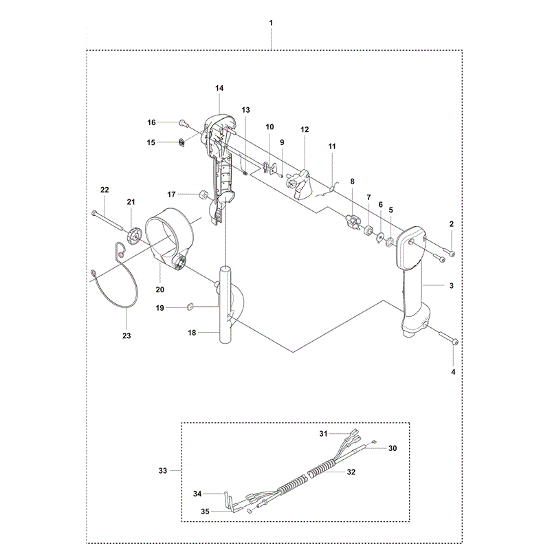 Husqvarna  350BT (2009) Parts Diagram, Page 2
