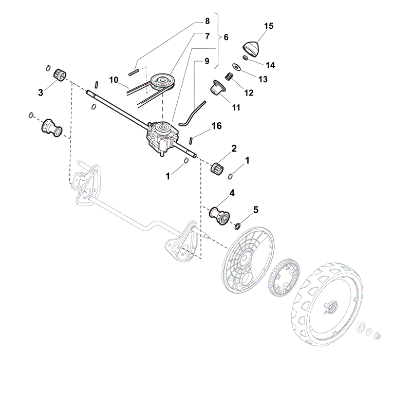 Mountfield S461PD (2012) Parts Diagram, Page 6