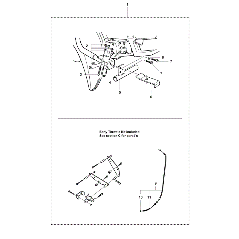 Husqvarna  KV03 TROLLRY (2007) Parts Diagram, Page 10