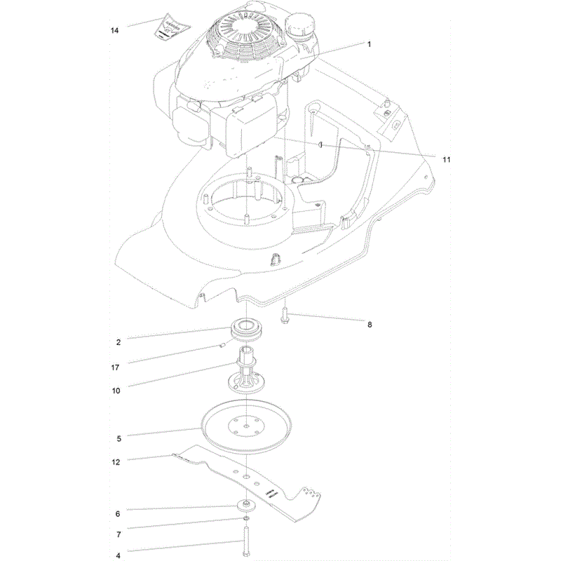 Hayter Harrier 41 Pro (379) Autodrive FS Lawnmower (379A 400000000 and up) Parts Diagram, Handlebar