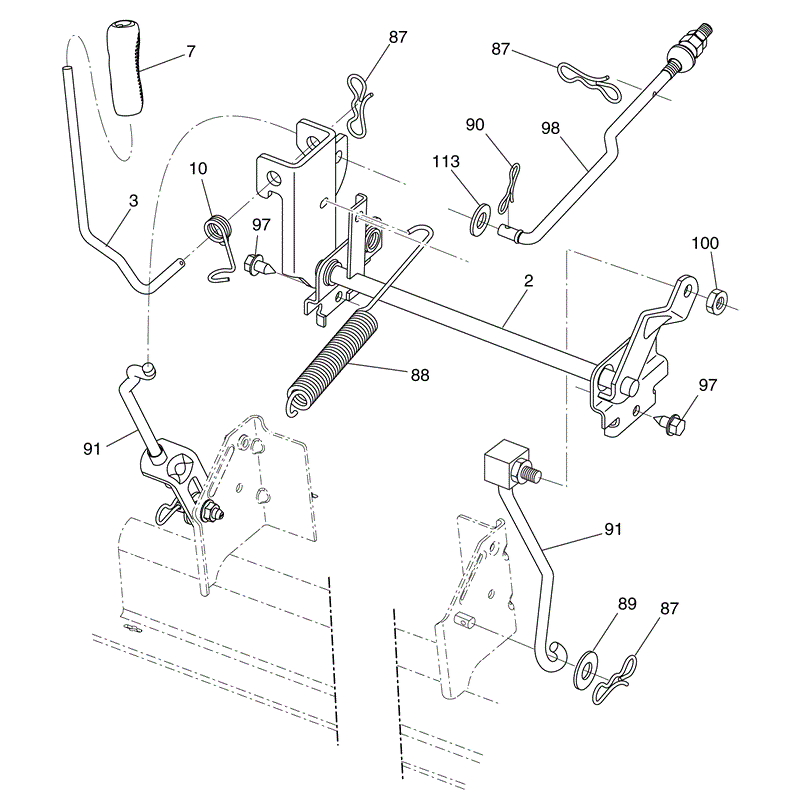McCulloch M115-77RB (96041009900 - (2010)) Parts Diagram, Page 9