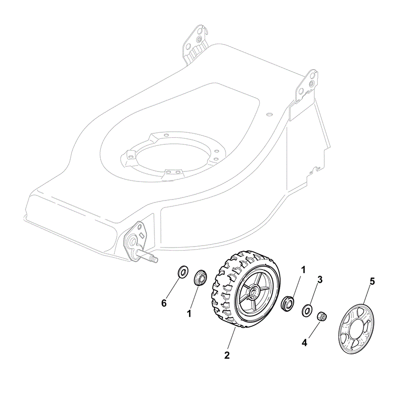 Mountfield S461R-PD (2011) Parts Diagram, Page 6