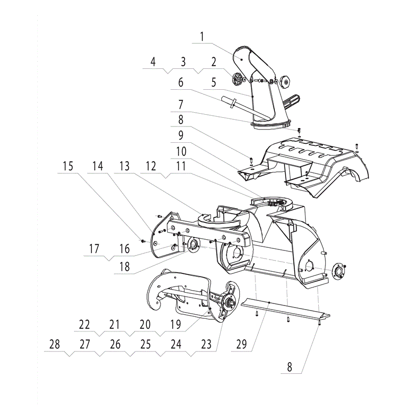 Mountfield NME16 (2007) Parts Diagram, Page 3