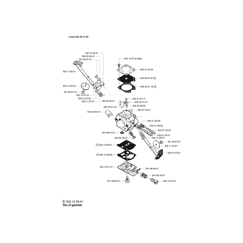 Husqvarna 240R  (1998) Parts Diagram, Page 5