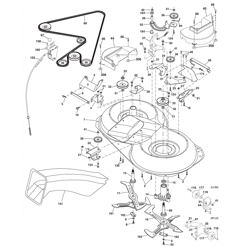 McCulloch M155-107HRB (96061010004 - (2010)) Parts Diagram, Page 10