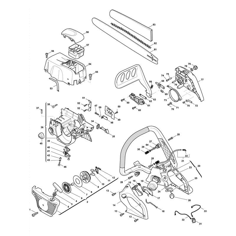 Mountfield MC 4718 (2008) Parts Diagram, Page 2