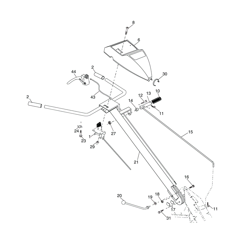 Husqvarna  TR530 (2011) Parts Diagram, Page 1