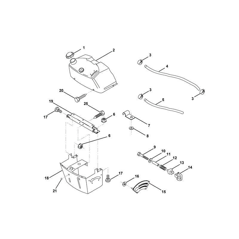 Husqvarna HFLR112J Tractor  (2000) Parts Diagram, Page 4