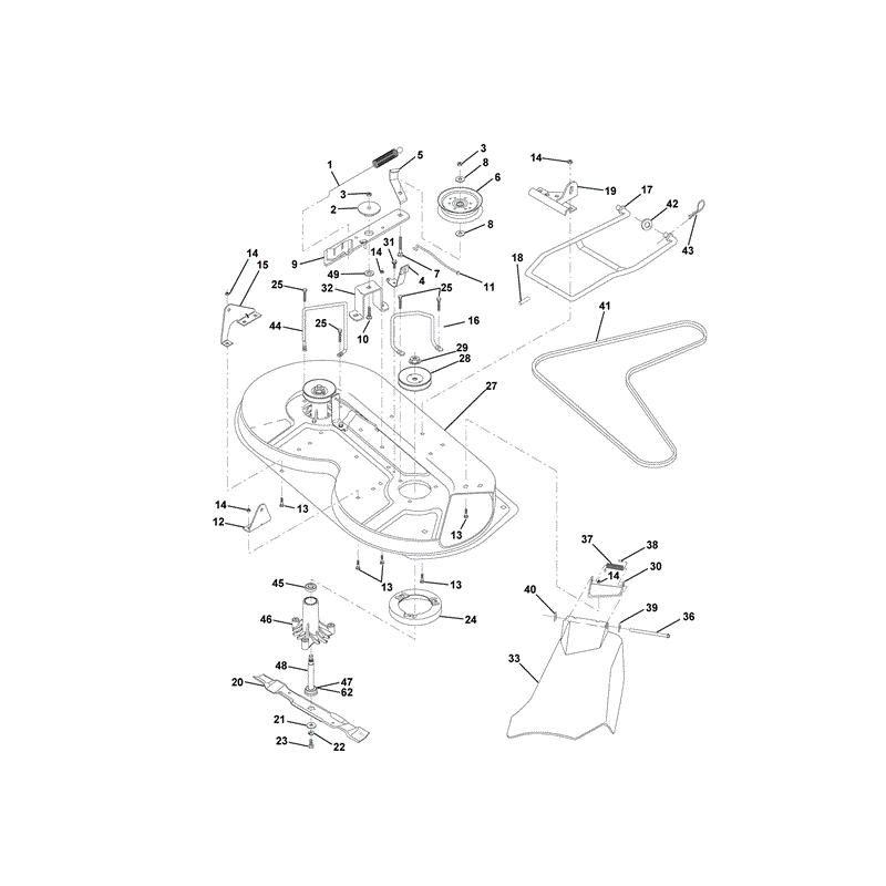 Husqvarna LR120 Tractor  (2000) Parts Diagram, Page 13