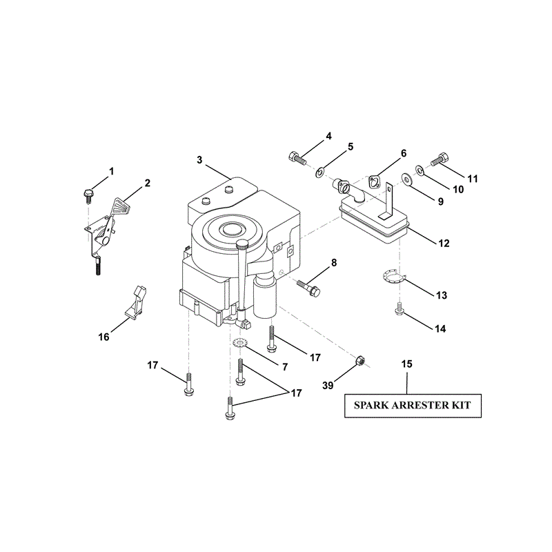 Husqvarna LR120 Tractor  (1997) Parts Diagram, Page 10