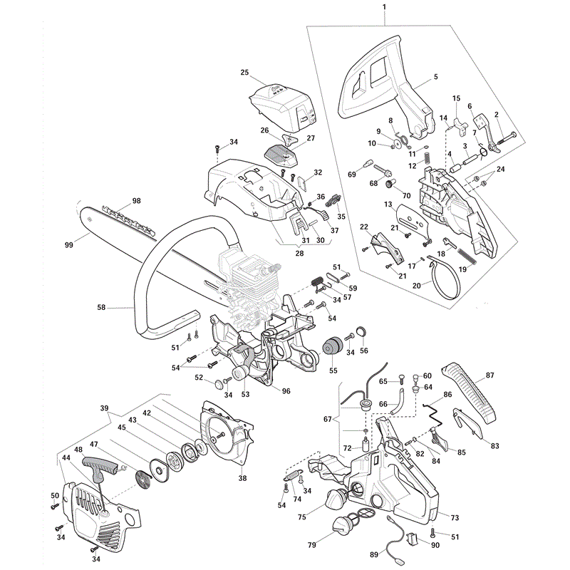 Mountfield MC 438 (2012) Parts Diagram, Page 2