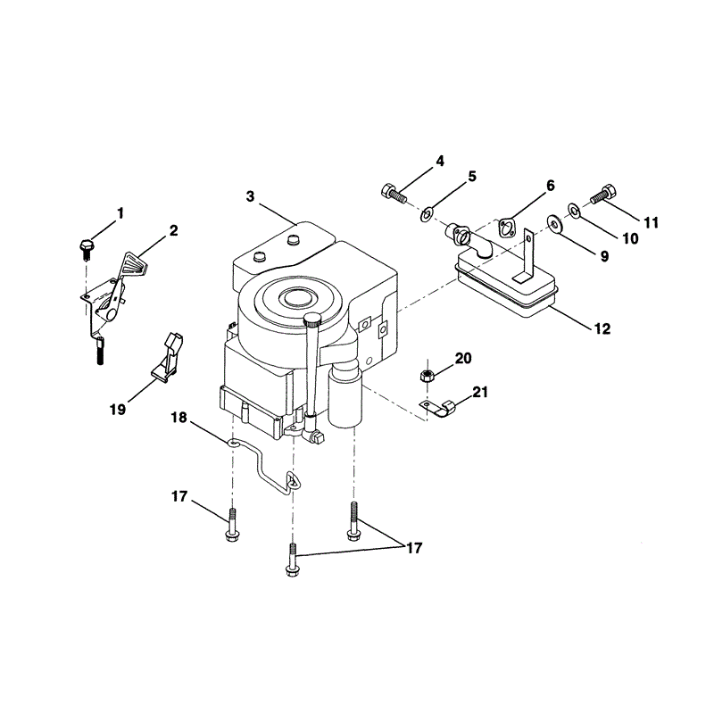 Husqvarna LT112 Tractor  (0000) Parts Diagram, Page 6