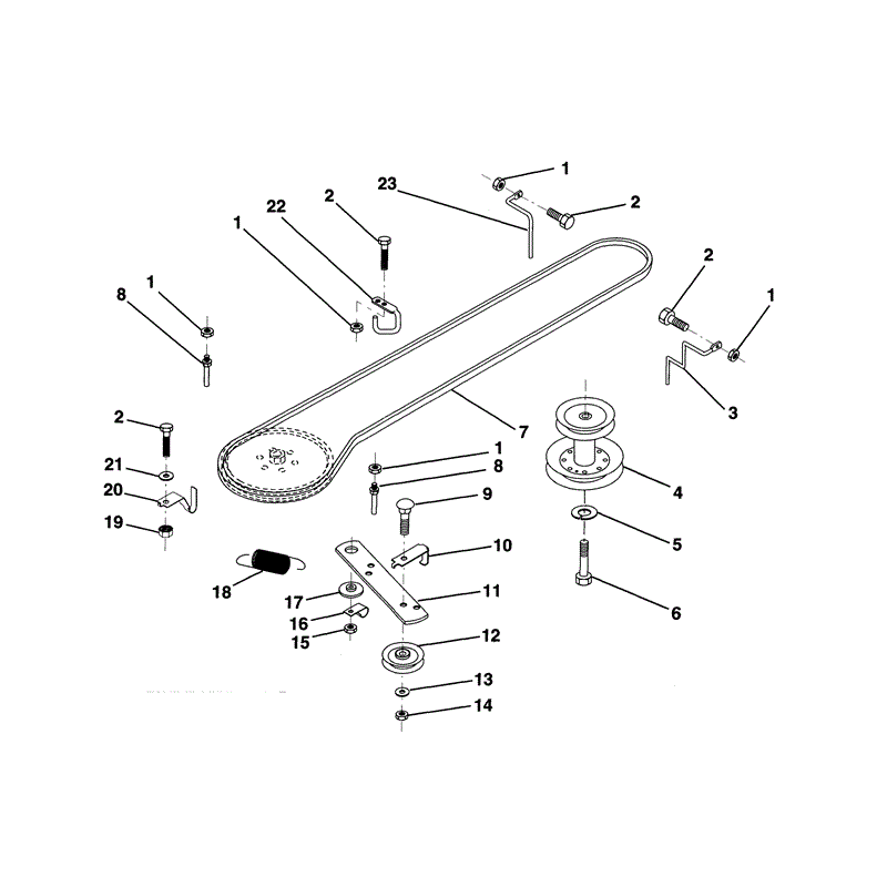 Husqvarna LT120 Tractor  (0000) Parts Diagram, Page 10