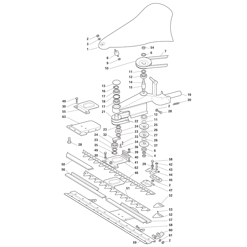 Mountfield Manor 95B (2010) Parts Diagram, Page 3