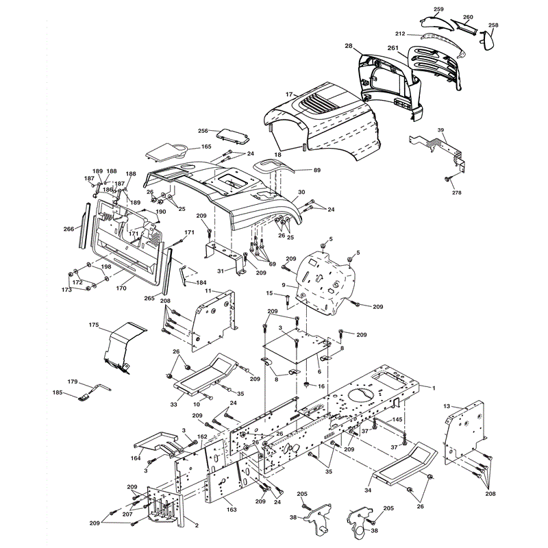 McCulloch M155-107HRB (96061031500 - (2010)) Parts Diagram, Page 4