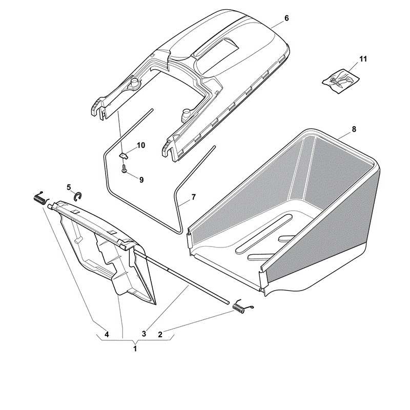 Mountfield HP46R (2012) Parts Diagram, Page 8