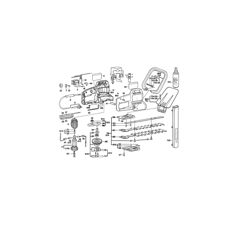 Bosch 0600830042 (0600830042) Parts Diagram, Page 1