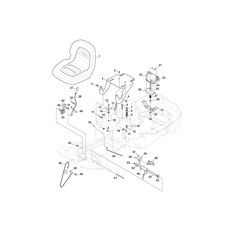 Stiga e-Park 220 (2F5828001-ST1 [2018-2021]) Parts Diagram, Seat_0