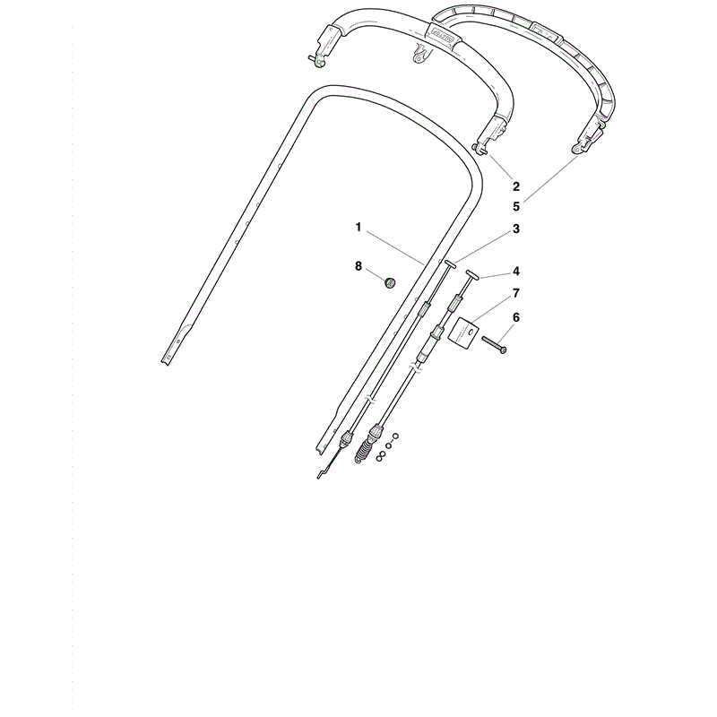 Mountfield SP555 (Honda GCV160) (2010) Parts Diagram, Page 4