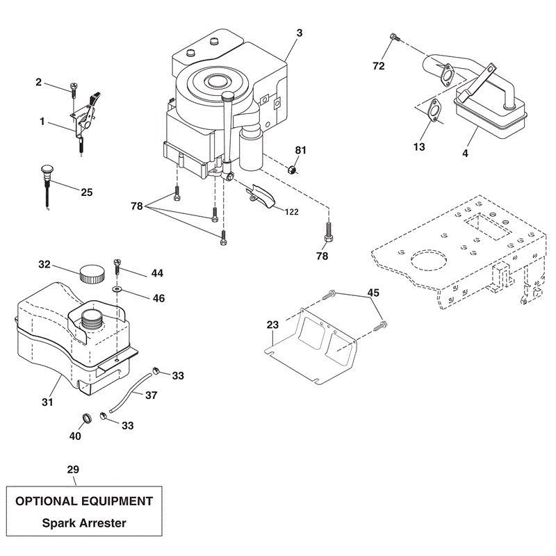 McCulloch M125-97RB (96061031300 - (2011)) Parts Diagram, Page 7