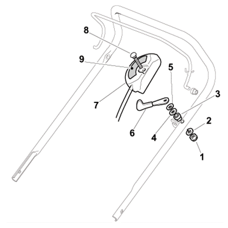 Mountfield SP536 (RM55 160cc OHV) (2010) Parts Diagram, Page 5