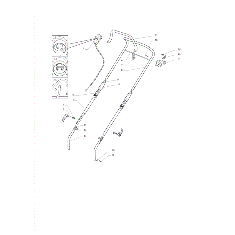 Castel / Twincut / Lawnking SPL410 (2010) Parts Diagram, Page 5