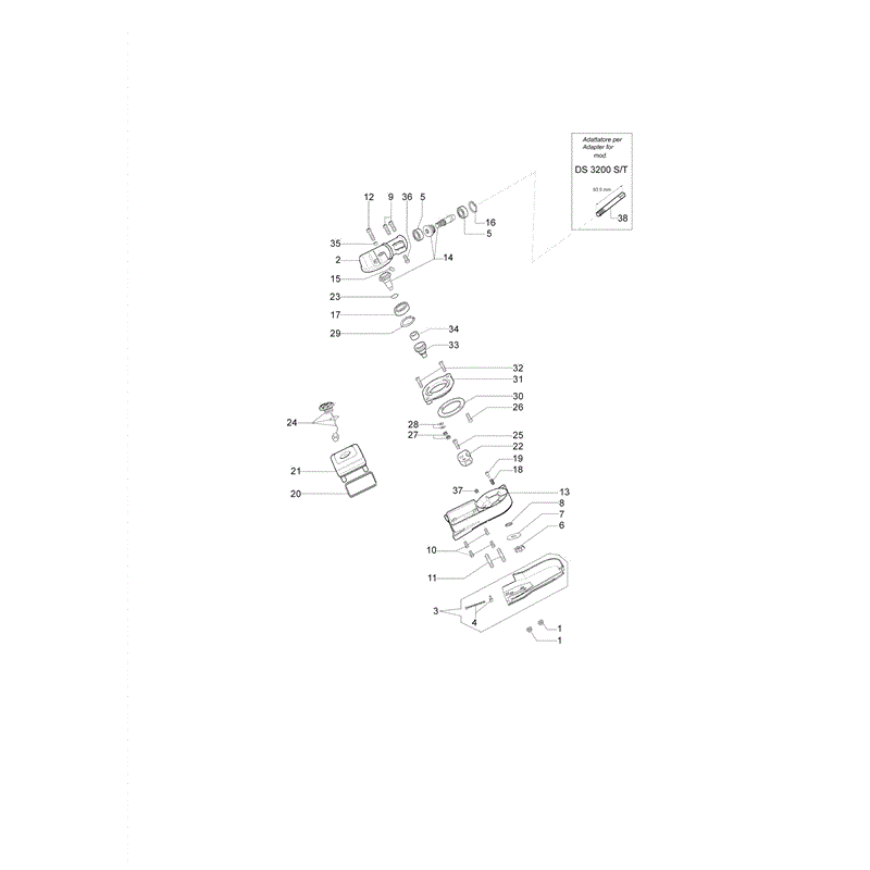 Efco PTX2500 (2011) Parts Diagram, Page 4