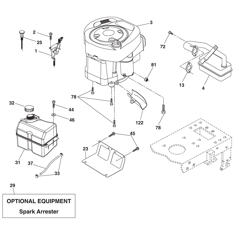 McCulloch M125-97HRB (96061031401 - (2011)) Parts Diagram, Page 6