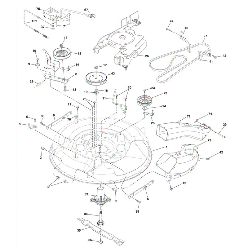 McCulloch M115-77RB (96051001102 - (2011)) Parts Diagram, Page 8