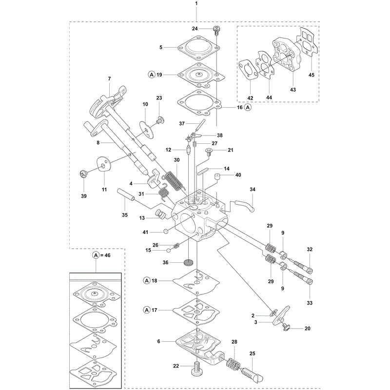 Husqvarna  355RX (2011) Parts Diagram, Page 20
