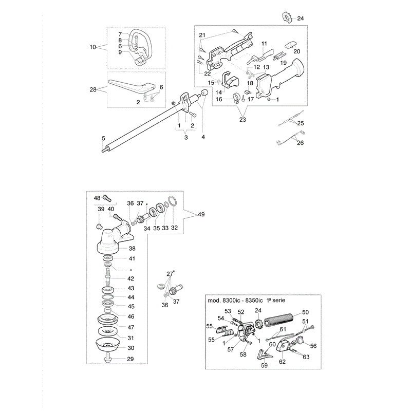 Efco 8350IC (2009) Parts Diagram, Page 3