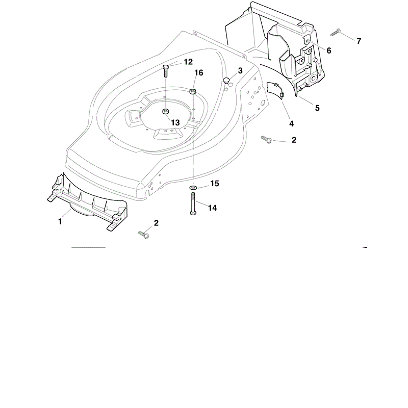 Mountfield HP184 (2010) Parts Diagram, Page 1