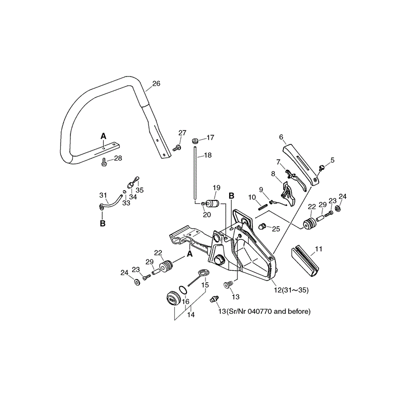 Echo CS-4200 Chainsaw (CS4200) Parts Diagram, Page 4