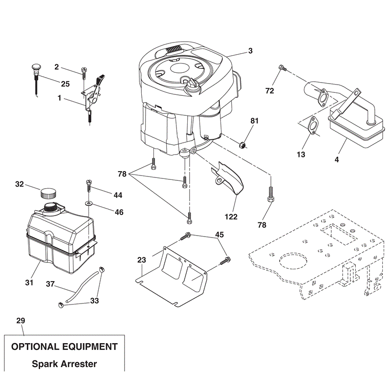 McCulloch M125-97HRB (96061031400 - (2010)) Parts Diagram, Page 6