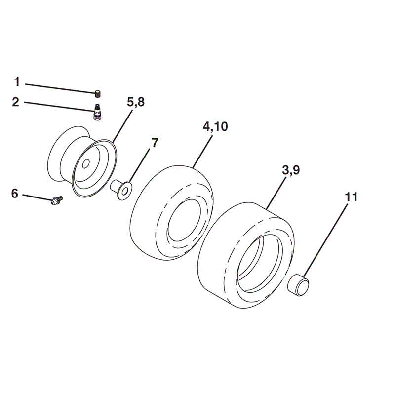 McCulloch M125-97HRB (96061031400 - (2010)) Parts Diagram, Page 2