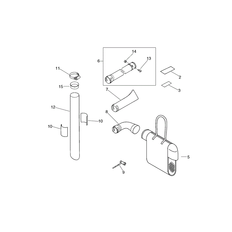 Echo ES2100 (ES2100) Parts Diagram, Page 6