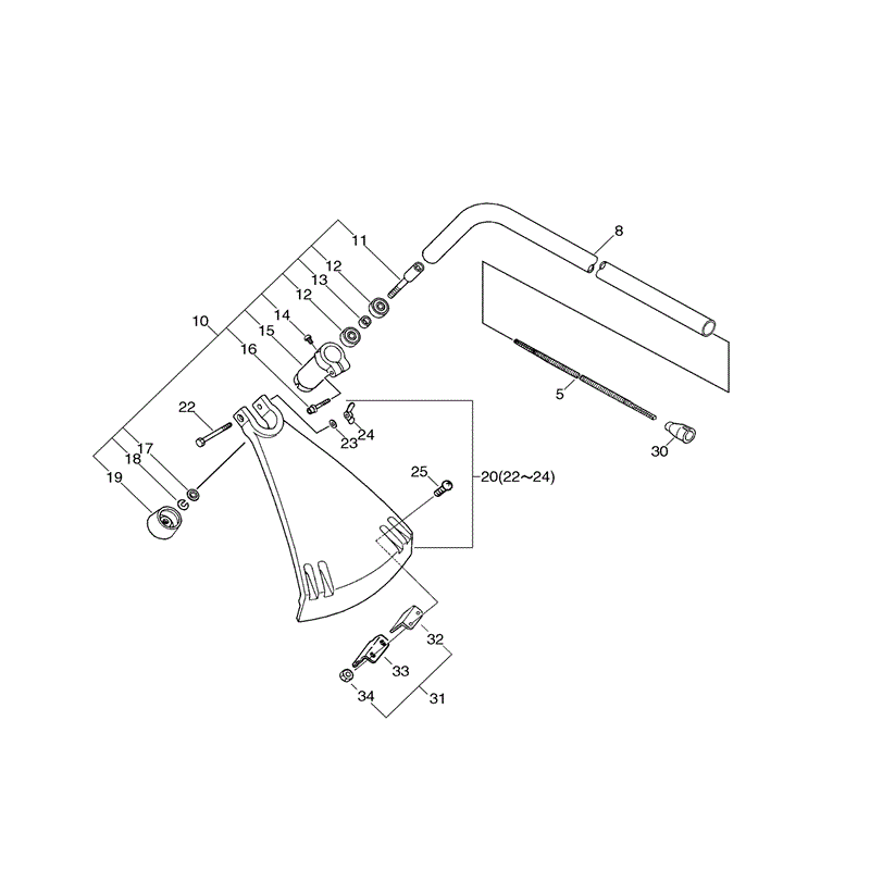 Echo GT2150SI (GT2150SI) Parts Diagram, Page 8