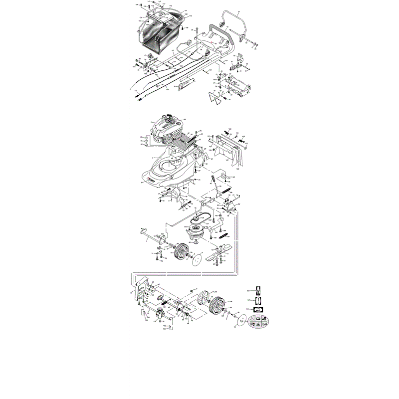 Mountfield M6 (MPR10015-16) Parts Diagram, Page 1