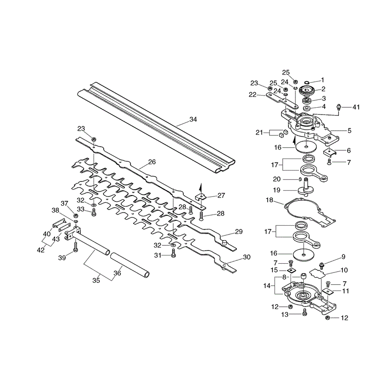 Echo HCAA-2401 (HCAA-2401) Parts Diagram, Page 2