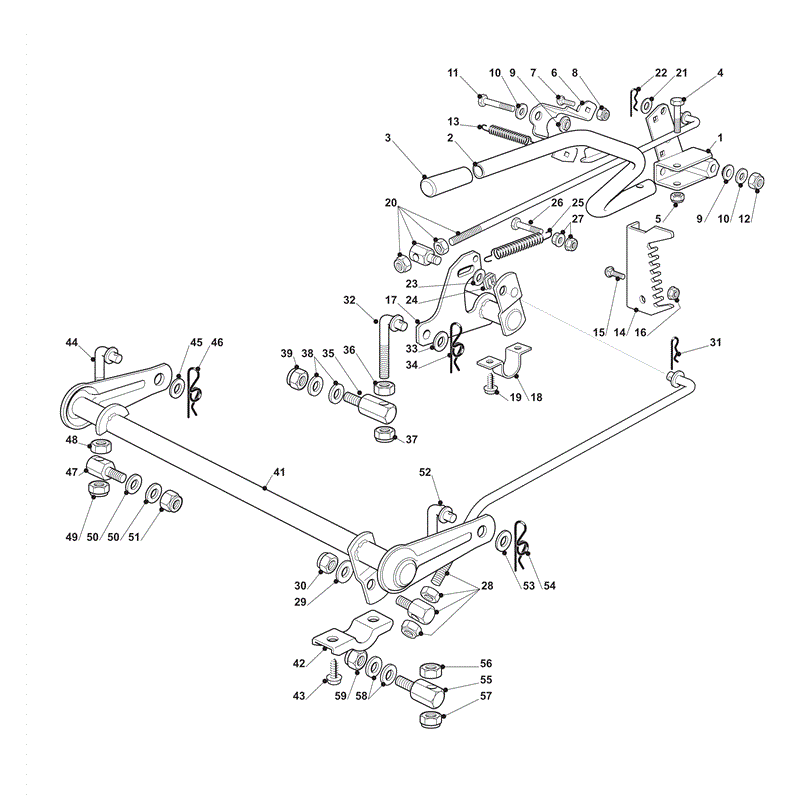 Mountfield 1438M Lawn Tractor (2008) Parts Diagram, Page 9