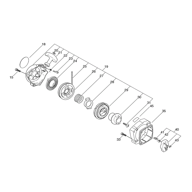 Echo PB-260L (PB-260L) Parts Diagram, Page 4