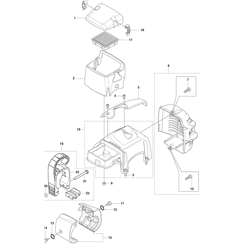 Husqvarna  327PT5S (2011) Parts Diagram, Page 4