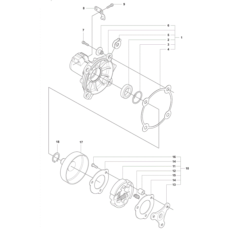 Husqvarna  355RX (2008) Parts Diagram, Page 14