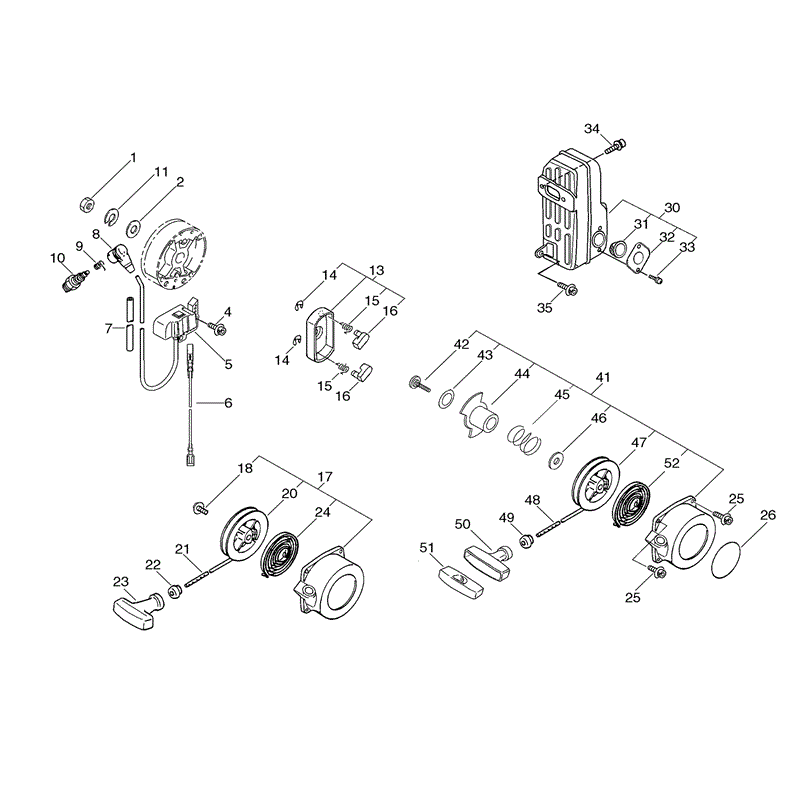 Echo PB-650 (PB-650) Parts Diagram, Page 2