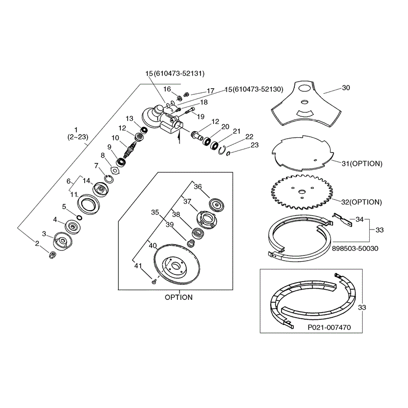 Echo RM-465 (RM-465) Parts Diagram, Page 8