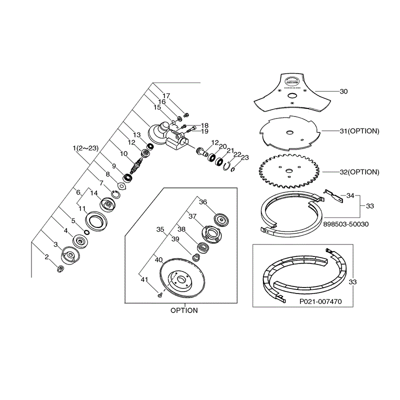 Echo RM-5000 (RM-5000) Parts Diagram, Page 9