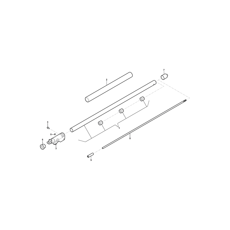 Mountfield MB 26 J (287120103-M20 [2021-2022]) Parts Diagram, Extension Shaft