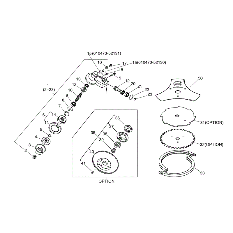 Echo SRM-2305 (SRM-2305) Parts Diagram, Page 10