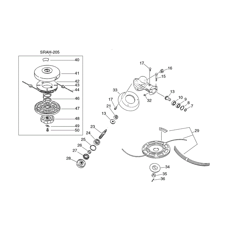 Echo SRM-2450 (SRM-2450) Parts Diagram, Page 12
